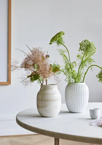Hammershøi Vase mittel - Weiß - Kähler