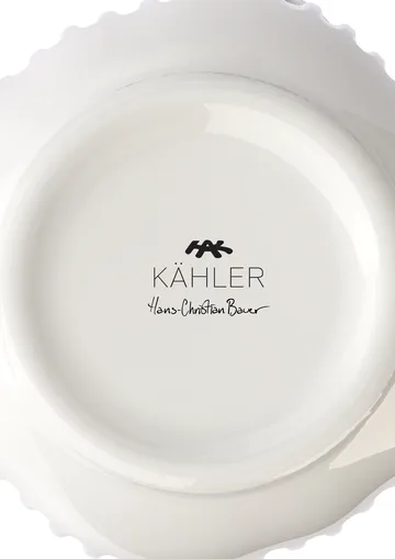 Hammershøi Vase unfold - Weiß, 16,5 cm - Kähler
