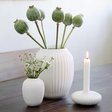 Hammershøi Vase - Weiß, mini 10 cm - Kähler