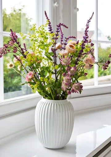 Hammershøi Vase - Weiß, mittel 21 cm - Kähler