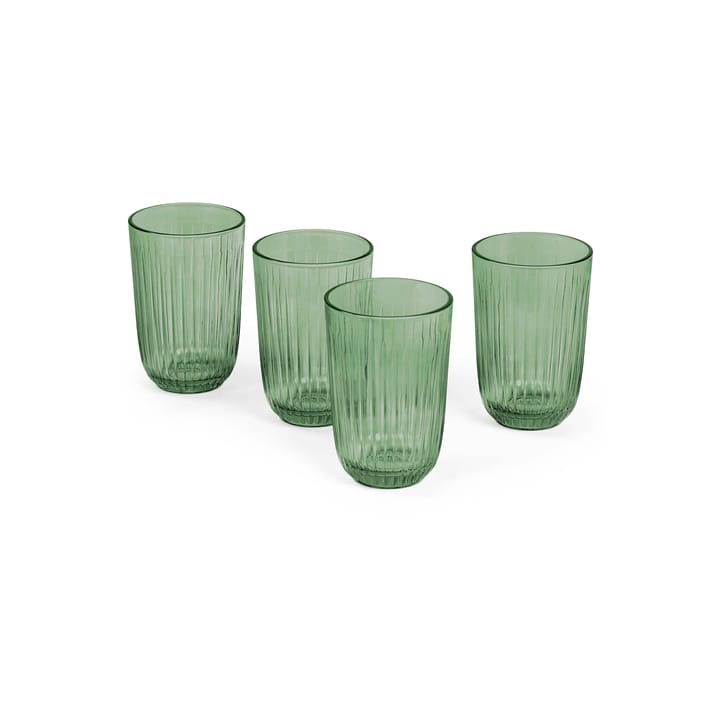 Hammershøi Wasserglas 37cl 4er Pack, Grün Kähler