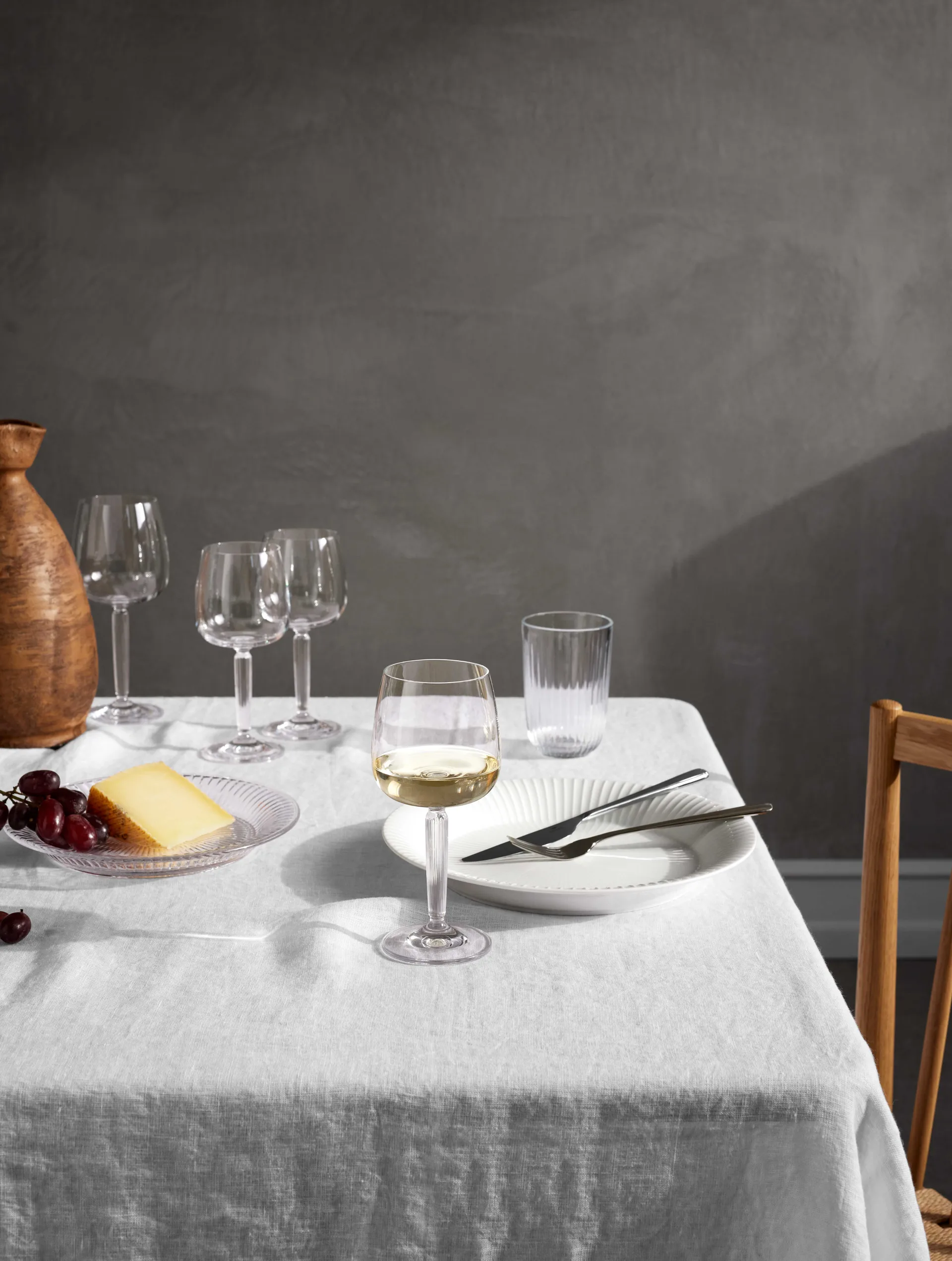 Hammershøi Weißweinglas 35cl 2er Pack, Klar Kähler