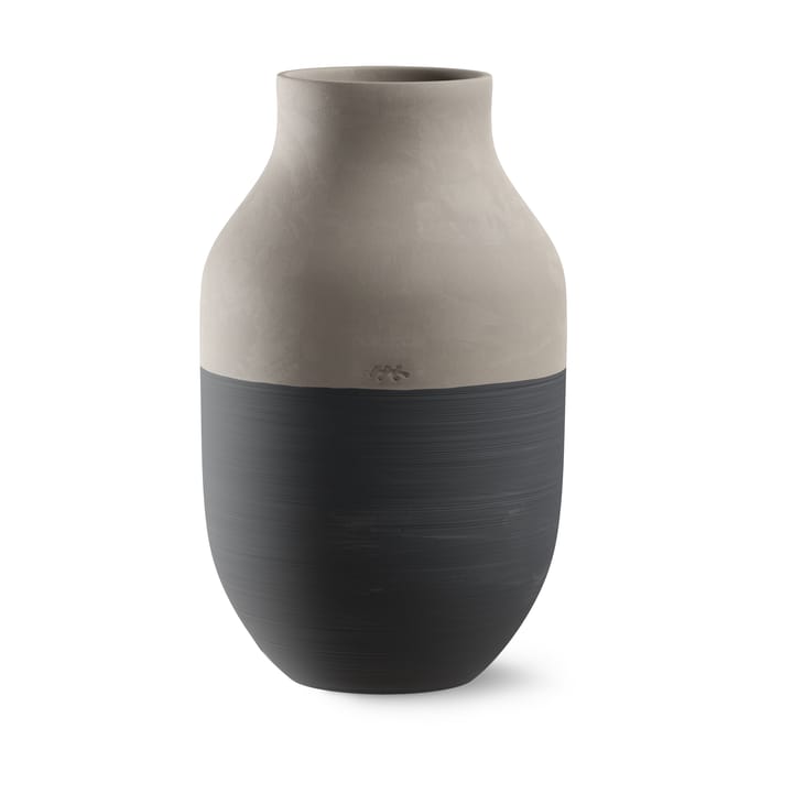 Omaggio Circulare Vase H31 cm, Anthrazitgrau Kähler