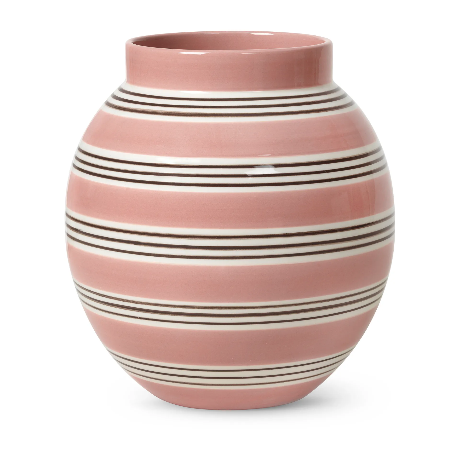 Omaggio Nuovo Vase 20,5cm, Rosa Kähler