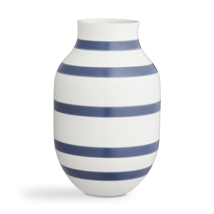 Omaggio Vase groß 30,5cm, Stahlblau Kähler