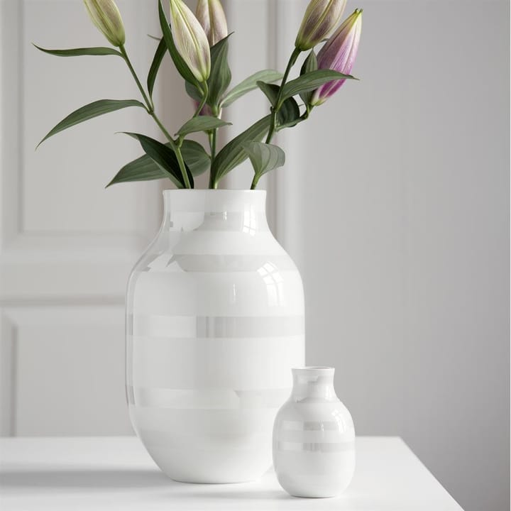Omaggio Vase perlmutt, Groß ( 30,5cm) Kähler