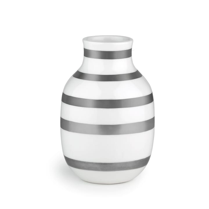 Omaggio Vase silber, Klein Kähler