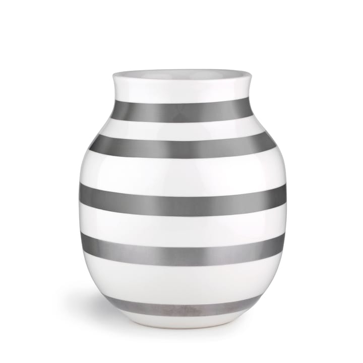 Omaggio Vase silber - Mittel - Kähler