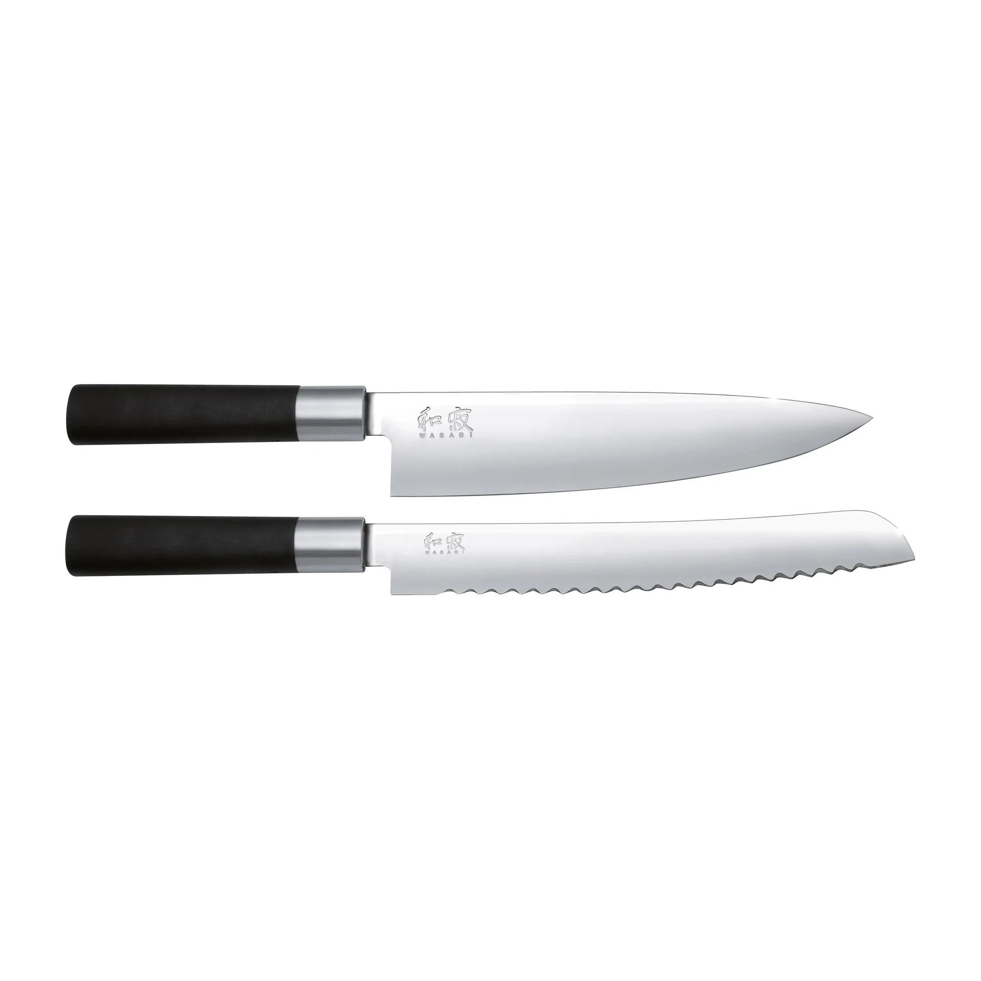 Kai Wasabi Black Brot- & Küchenmesser Set, 2-teilig KAI