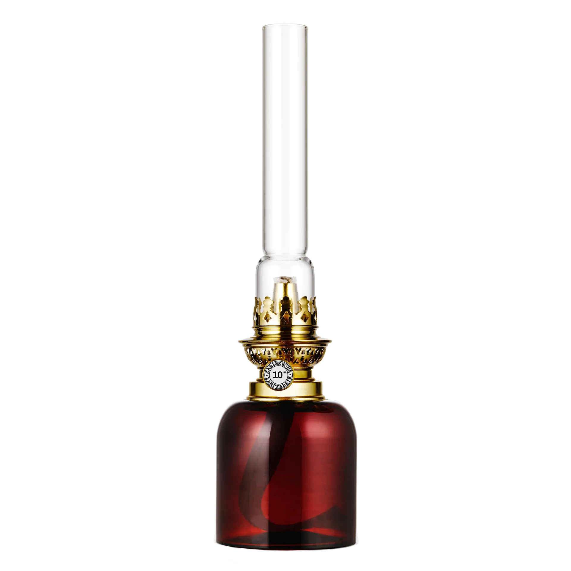 Skeppsholmen Paraffinleuchte, Braun Karlskrona Lampfabrik