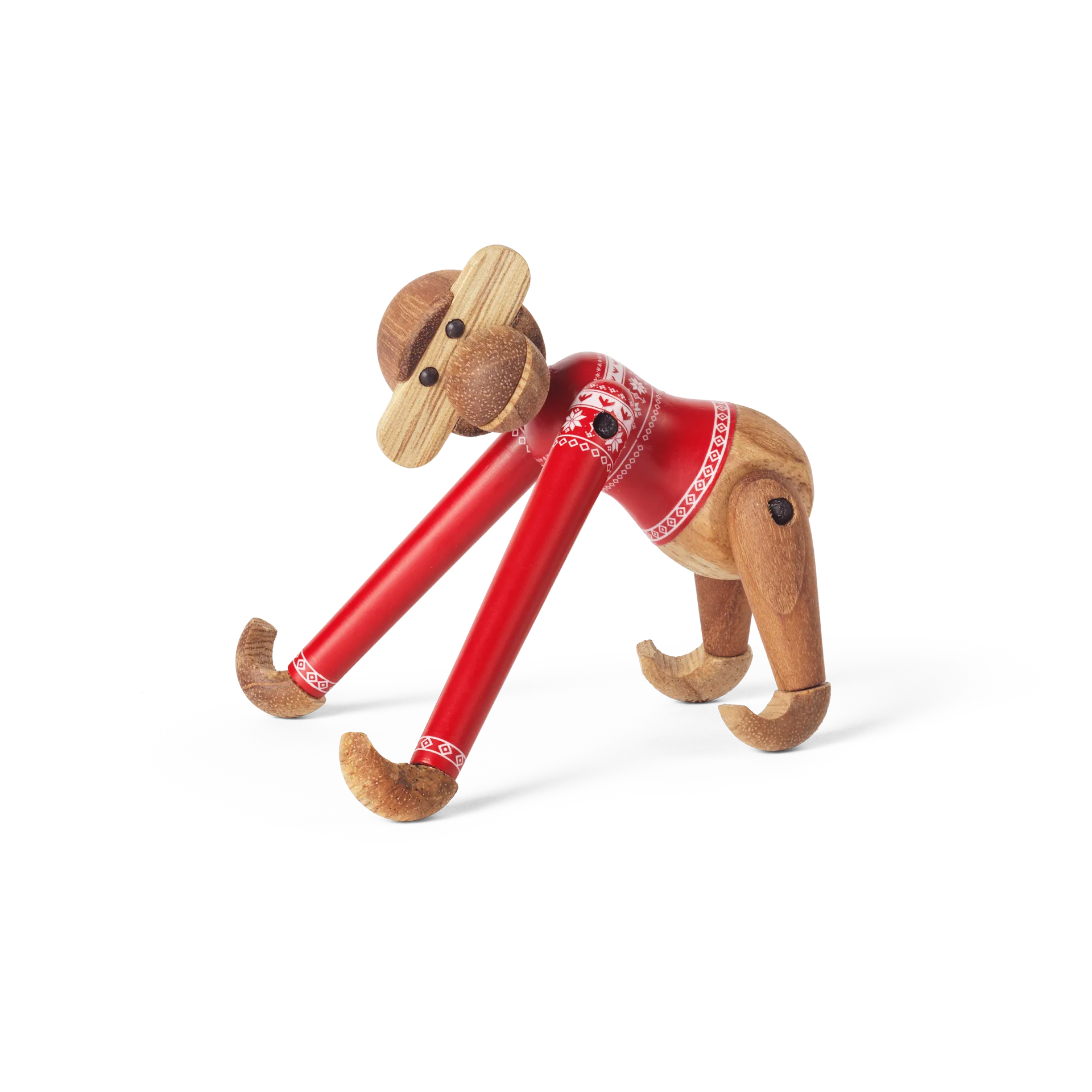 Kay Bojesen Affe Mini Christmas Jumper 2024, Teak-Limba Kay Bojesen Denmark