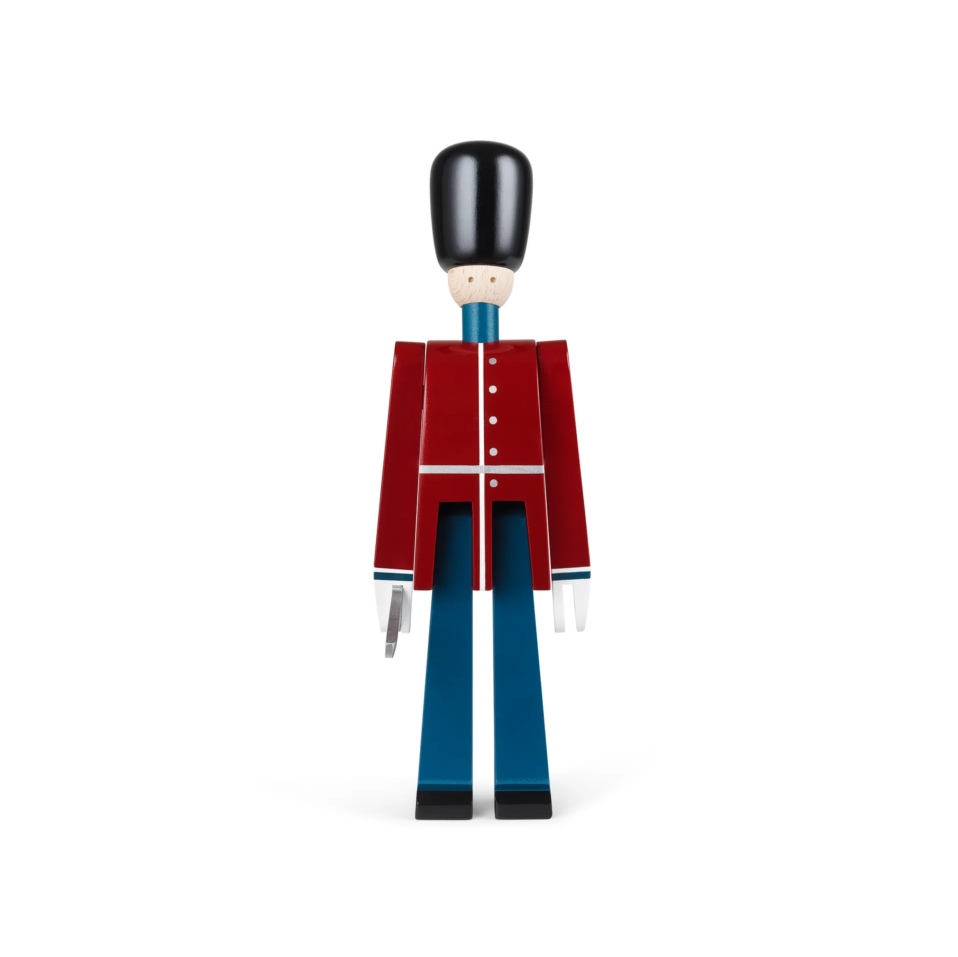 Kay Bojesen Offizier mit Schwert, Rot -blau Kay Bojesen Denmark