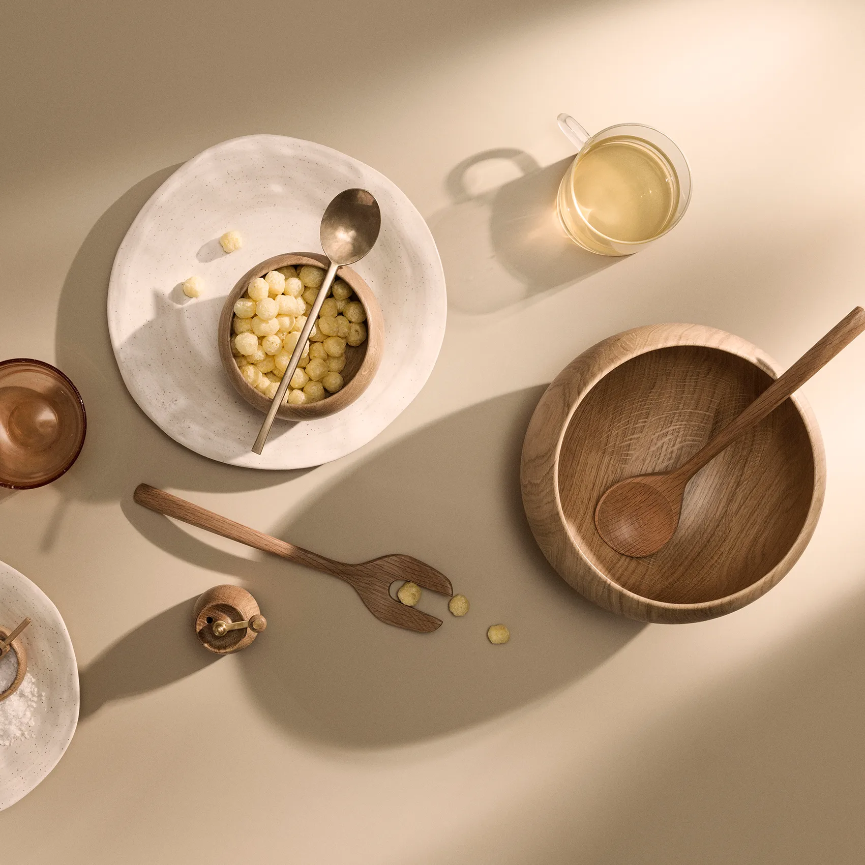 Kay Bojesen Servierschale Menageri Ø24,5cm, Eiche Kay Bojesen Denmark