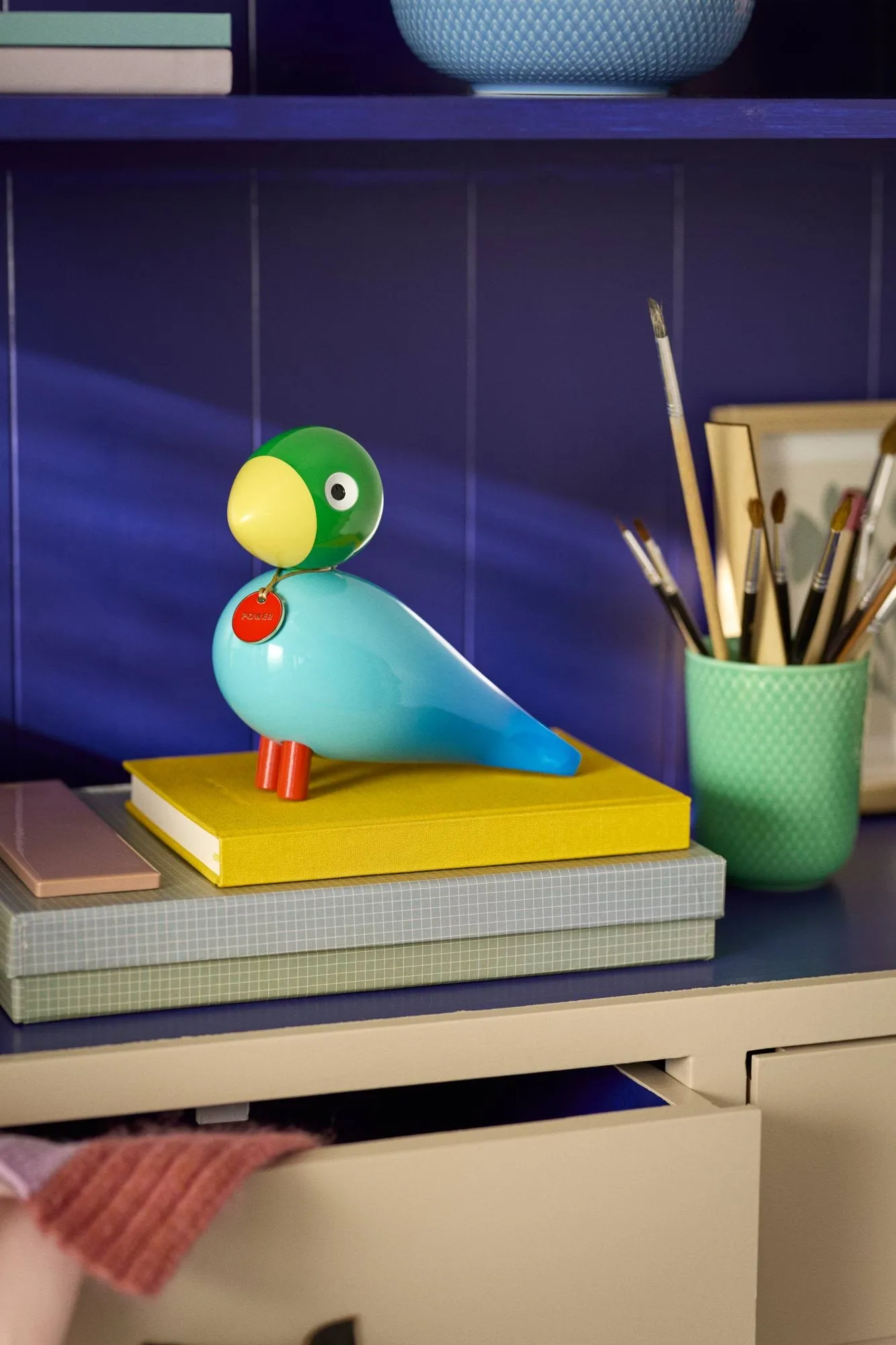 Story bird, Blau Kay Bojesen Denmark