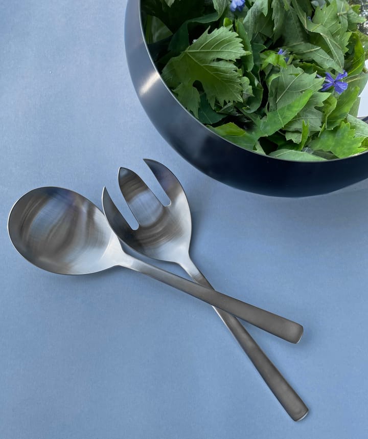 Grand Prix Salatbesteck 18,5cm 2-teilig, Polished steel Kay Bojesen