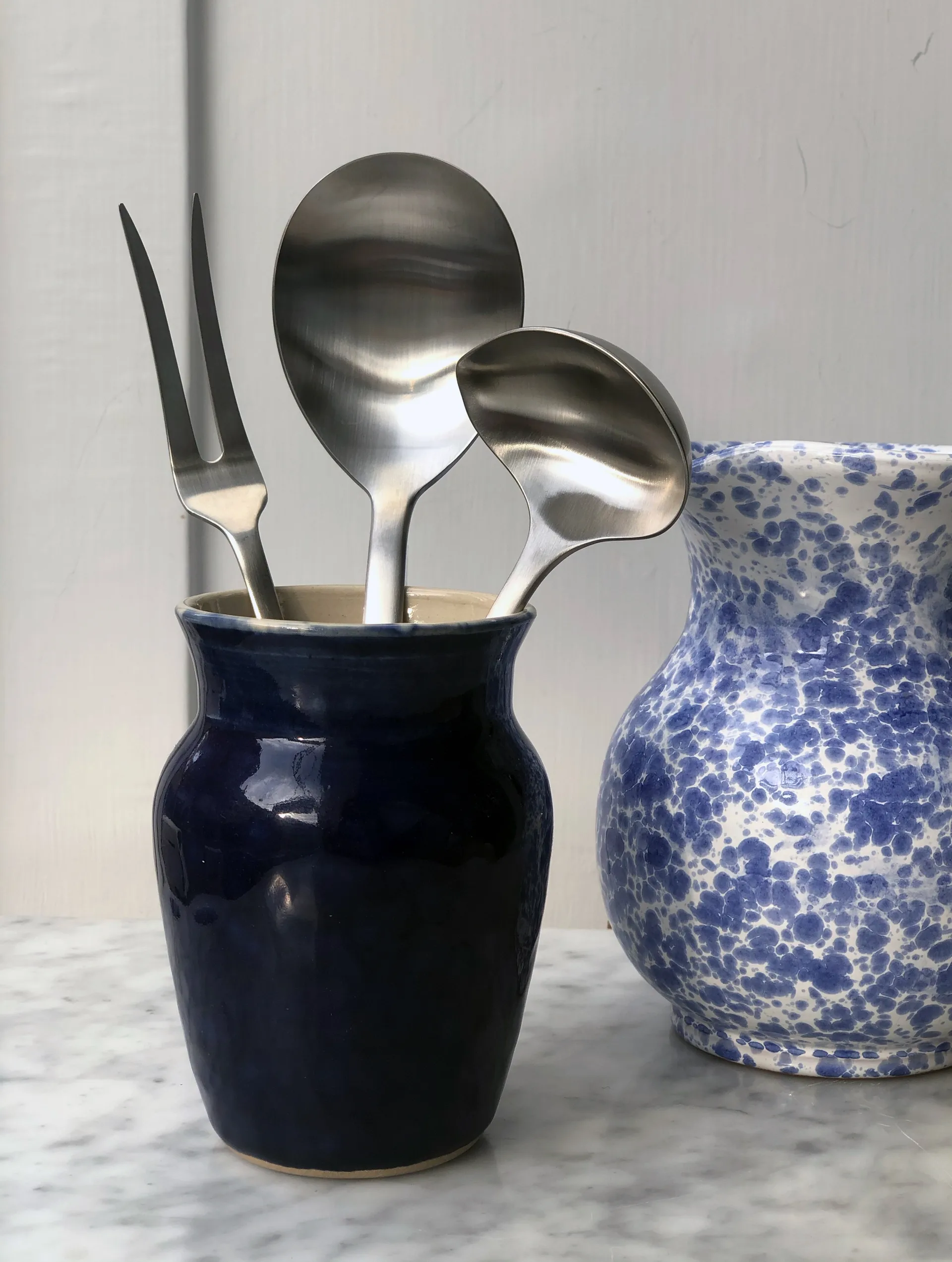 Grand Prix Servierset 3 Teile, Matte steel Kay Bojesen