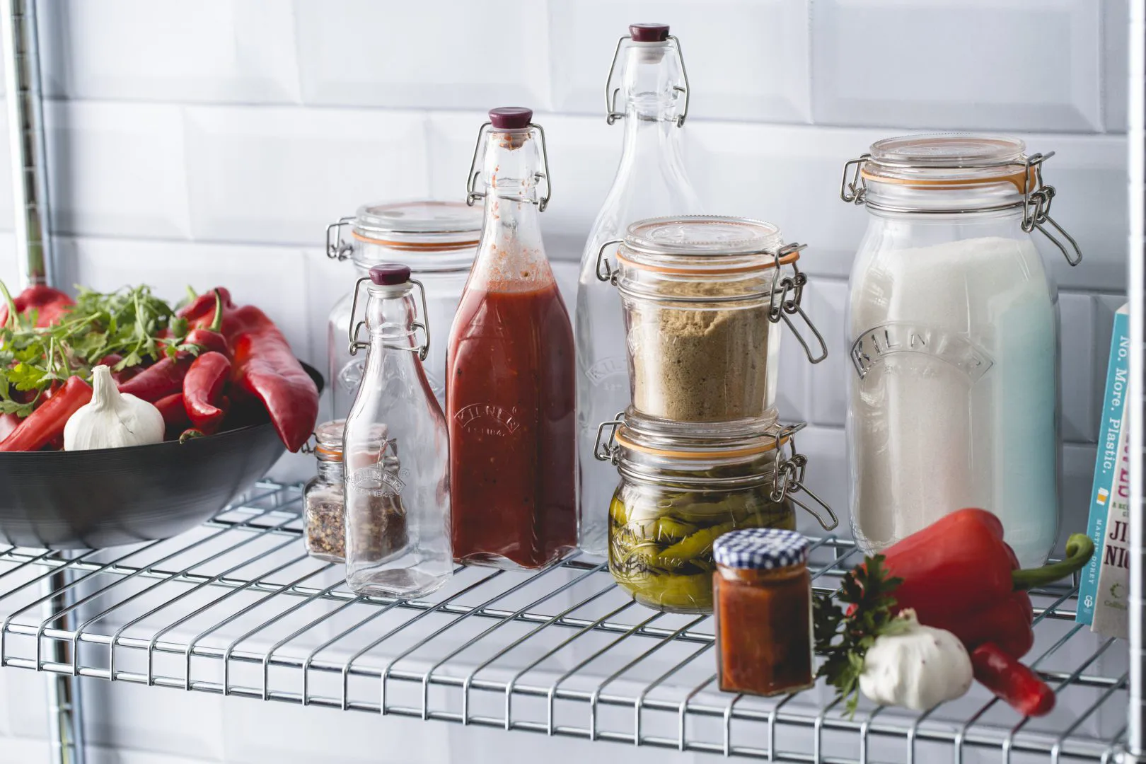 Kilner Bügelflasche, Klar, 0,55 l Kilner