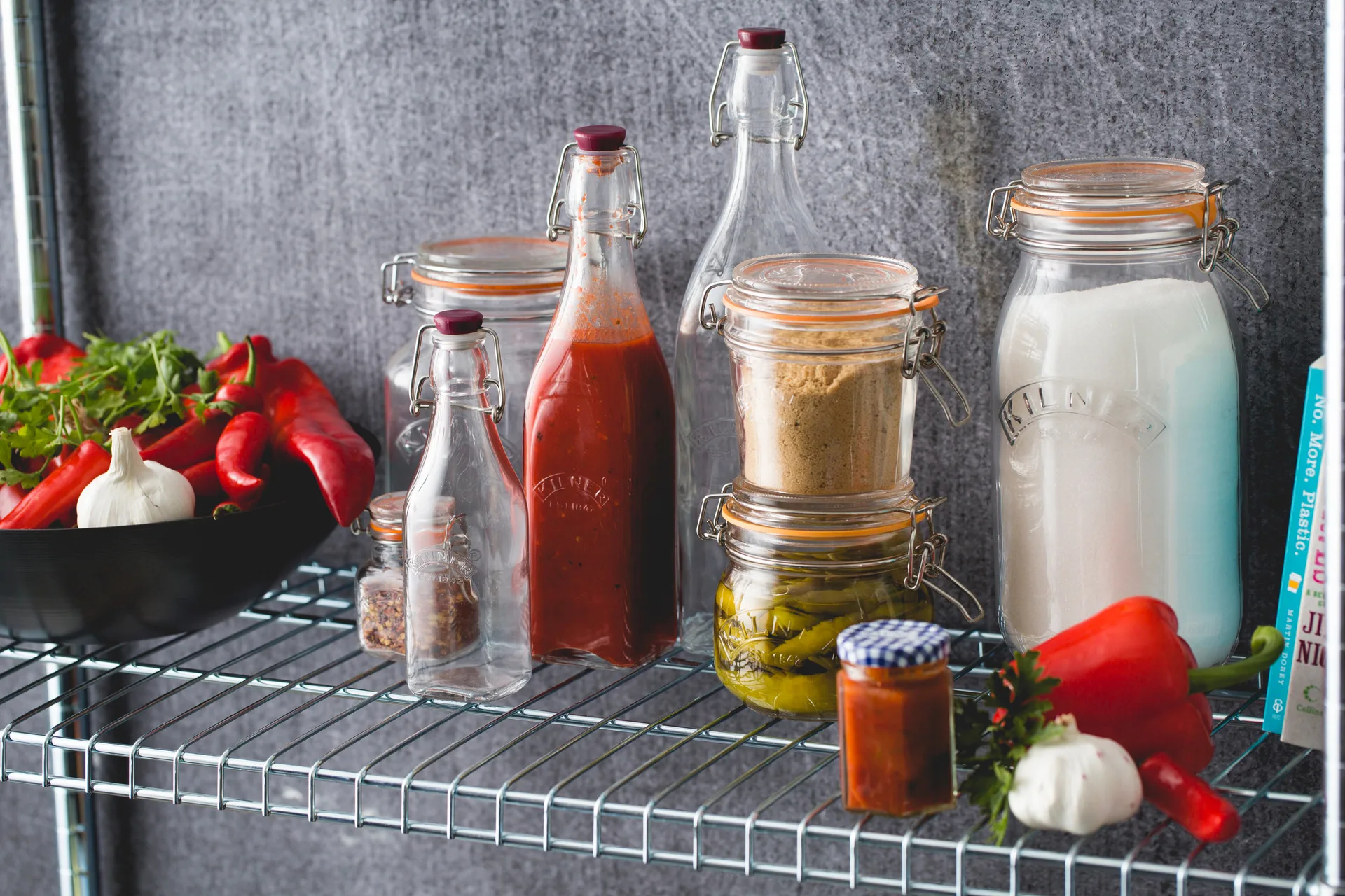Kilner Bügelflasche, Klar, 0,55 l Kilner