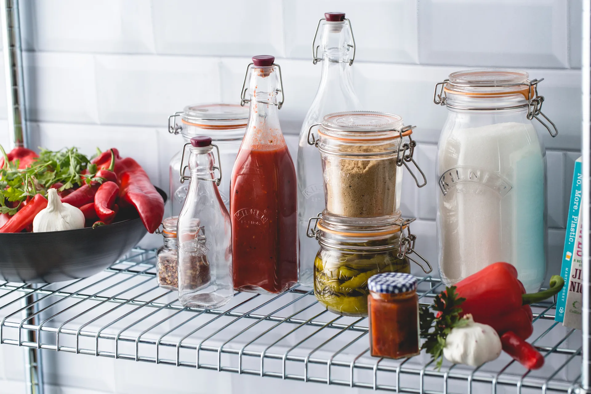 Kilner Bügelflasche, Klar, 1 l Kilner