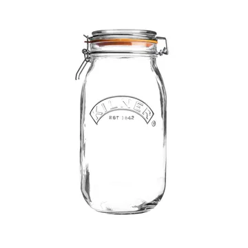 Kilner Bügelflasche - Klar, 1 l - Kilner