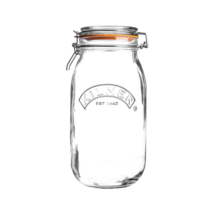 Kilner Bügelflasche - Klar, 1 l - Kilner