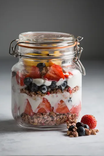 Kilner eckiges Einmachglas mit Drahtbügelverschluss - Klar, 1 l - Kilner