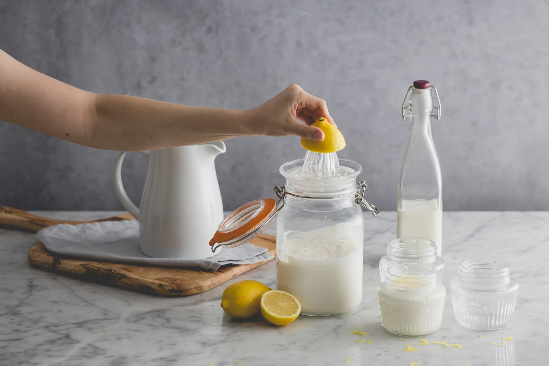 Kilner eckiges Einmachglas mit Drahtbügelverschluss, Klar, 1,5 l Kilner