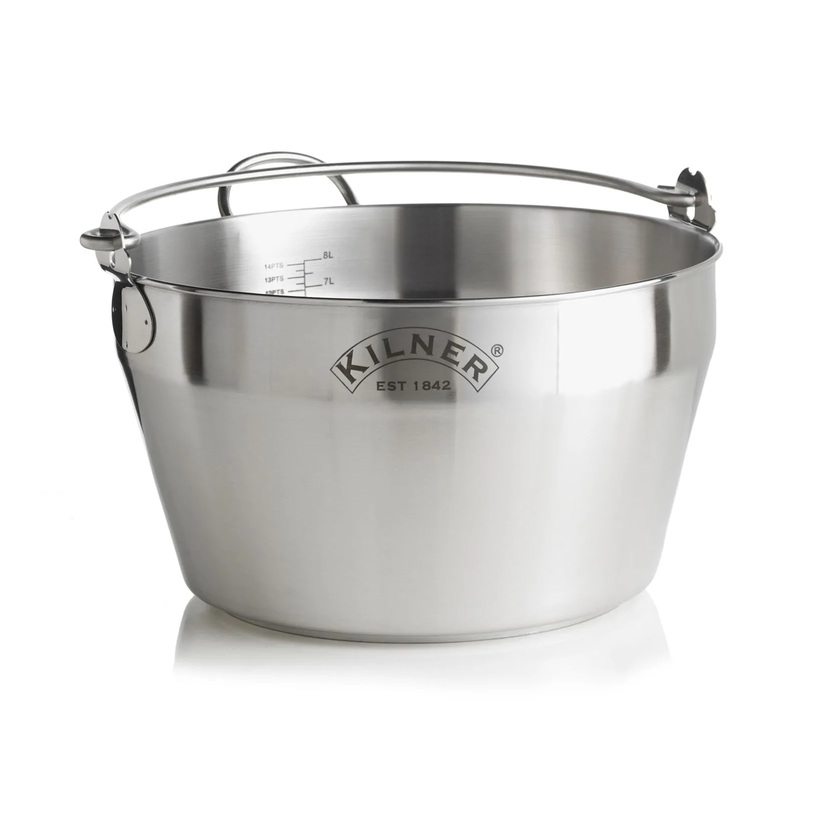 Kilner Einmachtopf, Edelstahl Kilner
