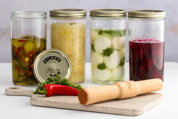 Kilner Fermentationsstößel - Helles Holz - Kilner