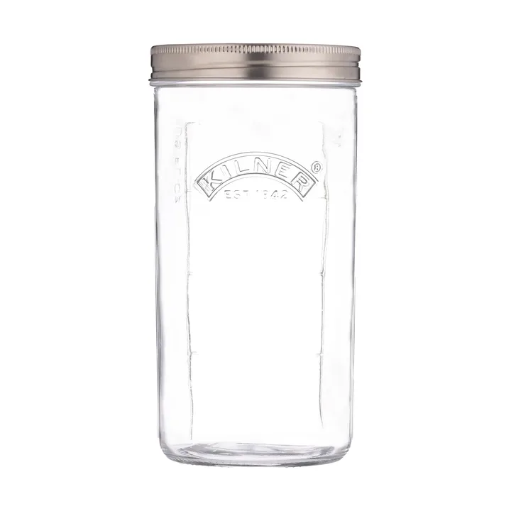 Kilner Fermentierset - Klar-Edelstahl, 1 l - Kilner