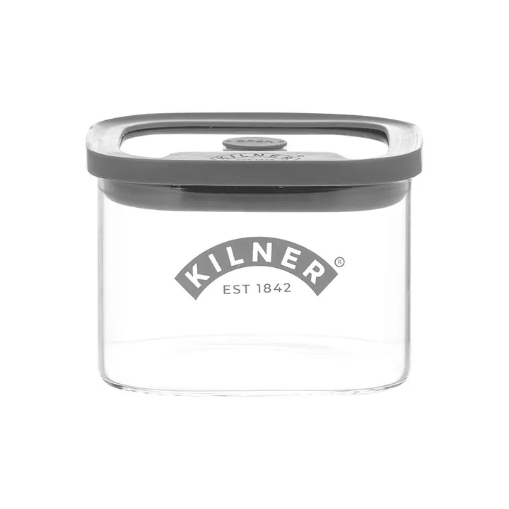 Kilner FRESH Aufbewahrungsdose - Klar-grau, 0,5 l - Kilner