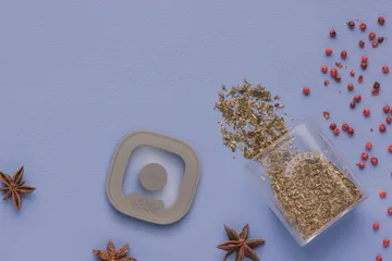 Kilner FRESH Gewürzglas quadratisch - Klar-grau, 160 ml - Kilner