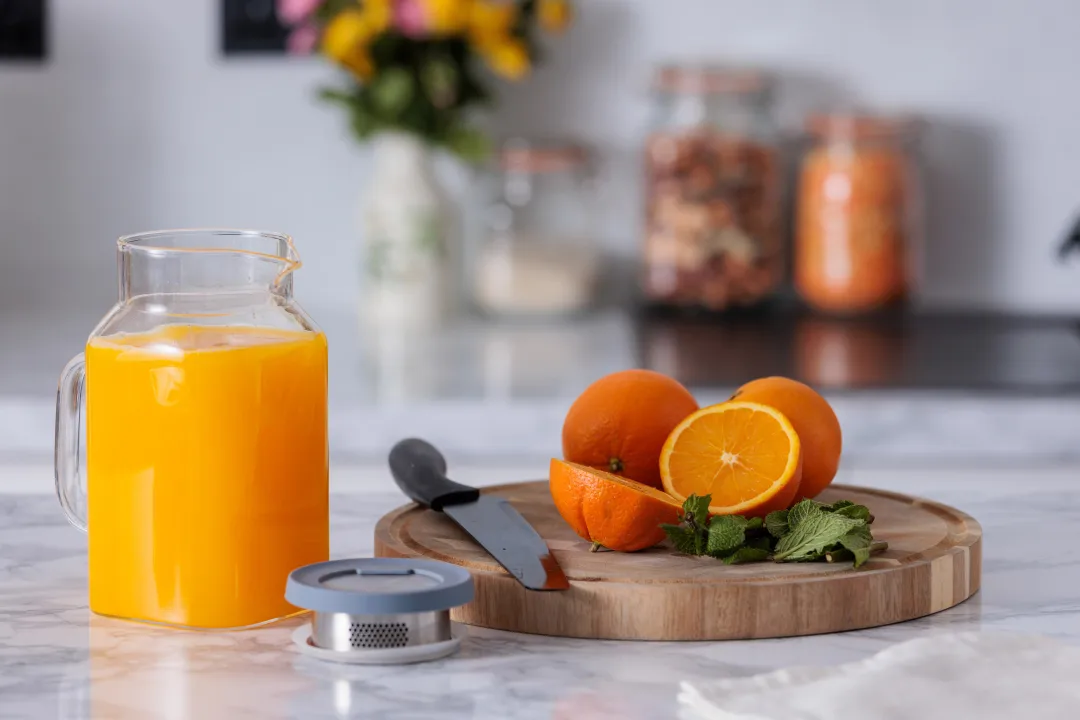 Kilner FRESH Kühlschrankkaraffe, Klar-grau, 1,2 l Kilner