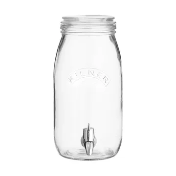 Kilner Getränkespender mit Zapfhahn - Klar, 3 L - Kilner