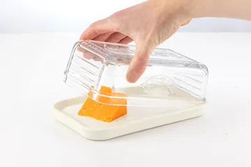 Kilner Käseaufbewahrung - Klar-weiß - Kilner