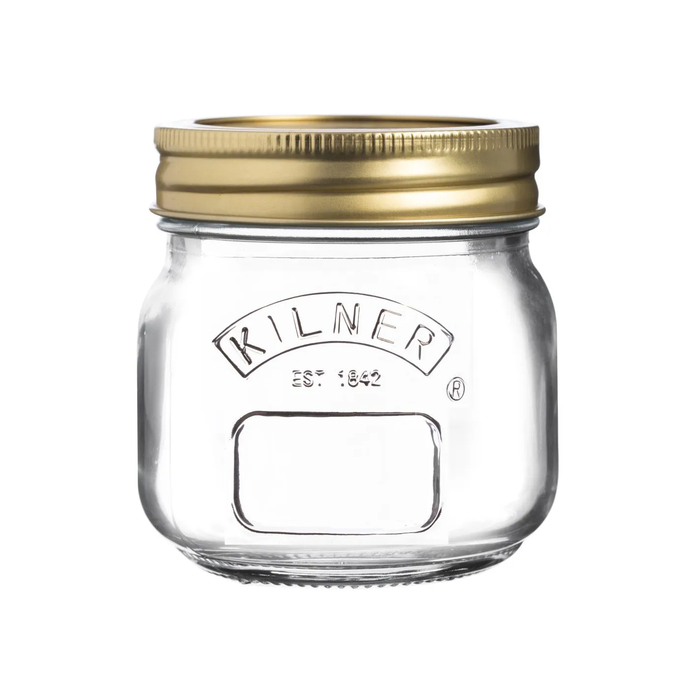 Kilner Konservenglas rund, Klar-gold, 250 ml Kilner