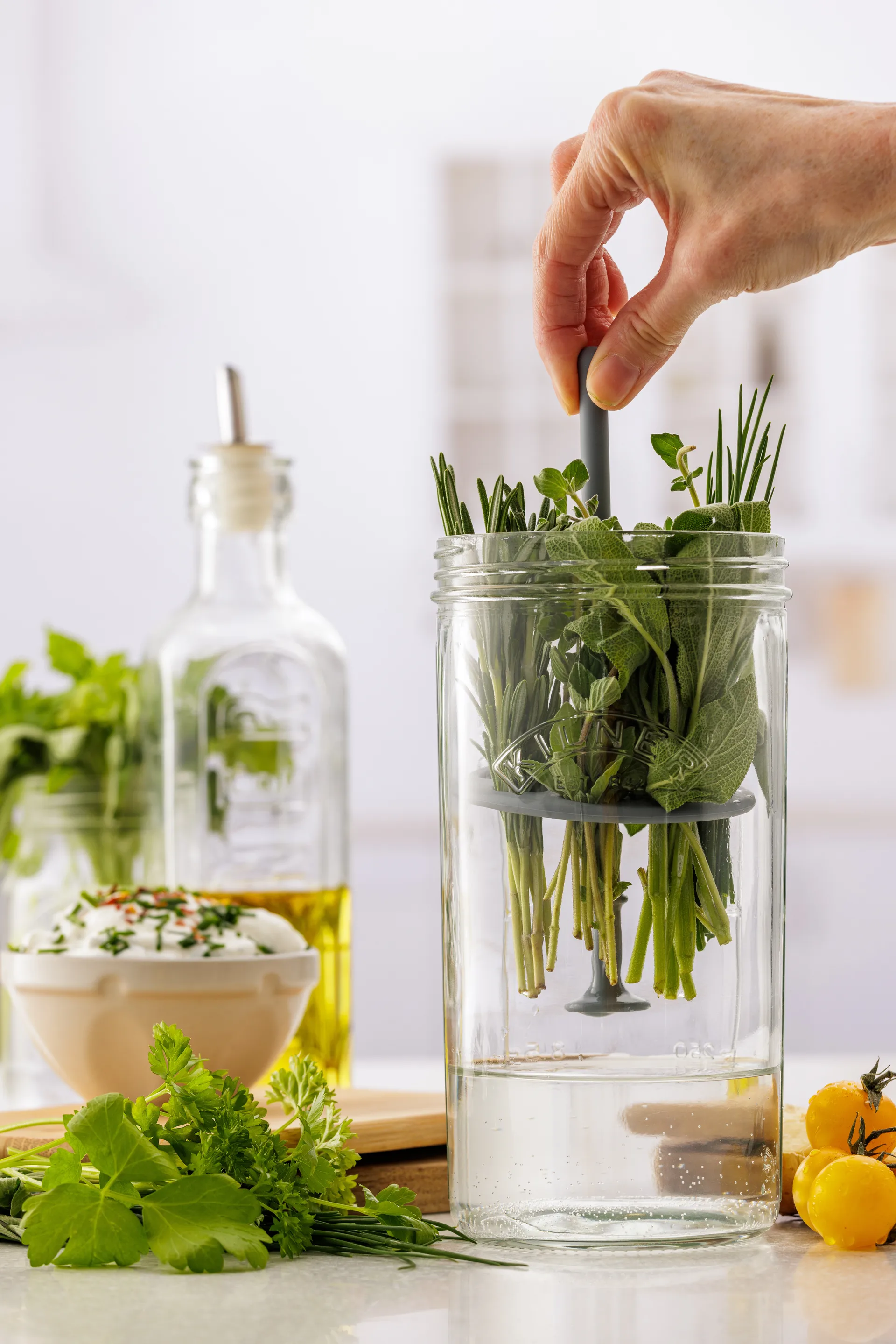 Kilner Kräuteraufbewahrung, Klar Kilner