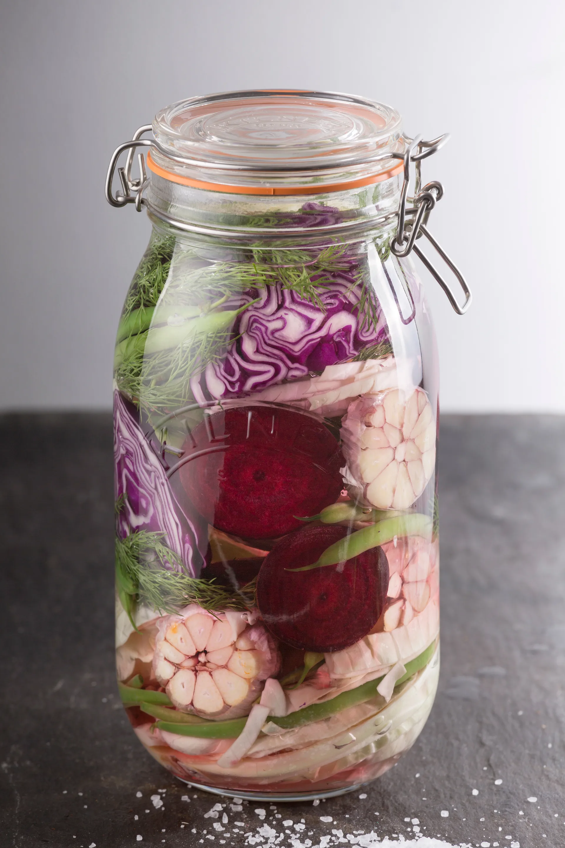 Kilner runde Bügelverschlussglas, Klar, 1,5 l Kilner
