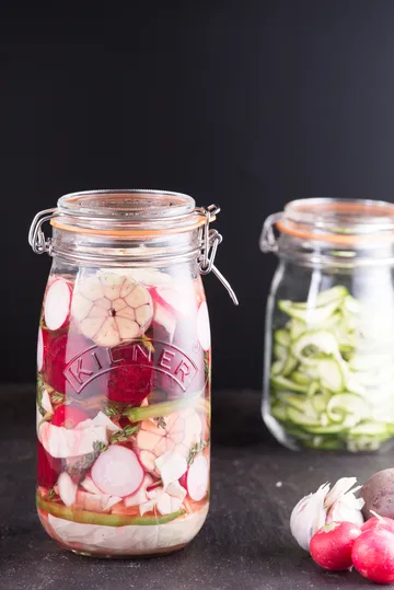 Kilner runde Bügelverschlussglas - Klar, 1,5 l - Kilner