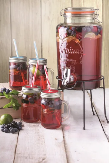 Kilner Ständer für Getränkespender - Schwarz - Kilner