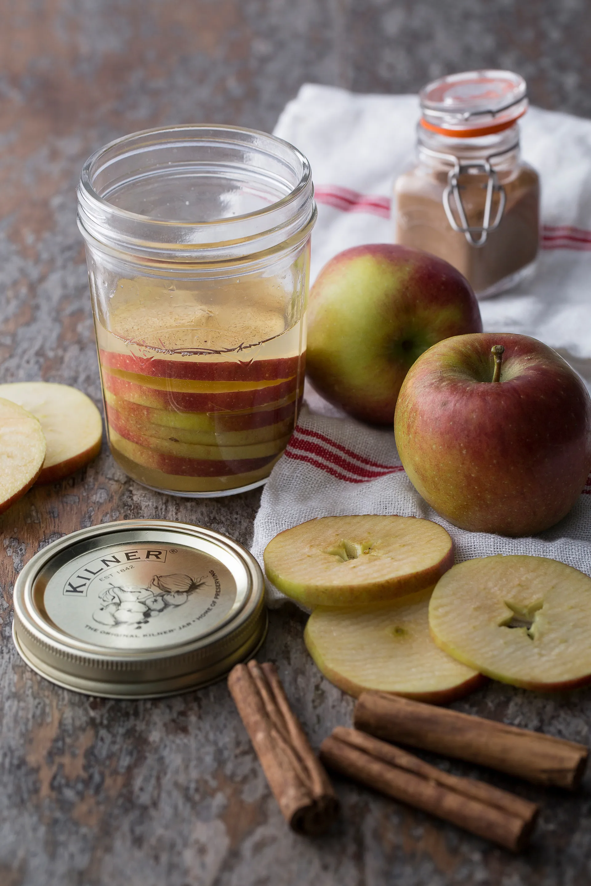 Kilner WIDE Konservenglas, Klar-Gold, 350 ml Kilner