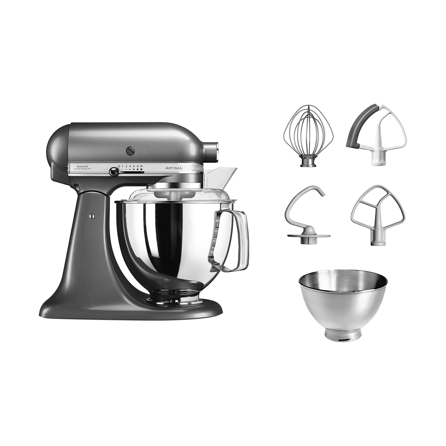 Artisan 175 Küchenmaschine 4,8 l, Medallion Silver KitchenAid