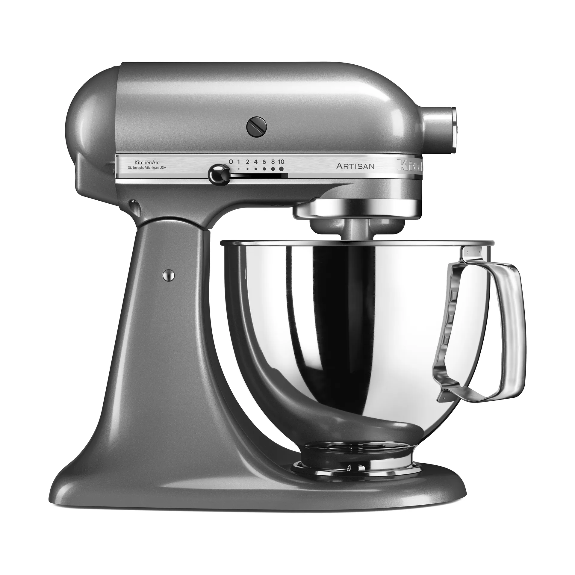 Artisan 5KSM125 Küchenmaschine 4,8 l, Contour silver KitchenAid