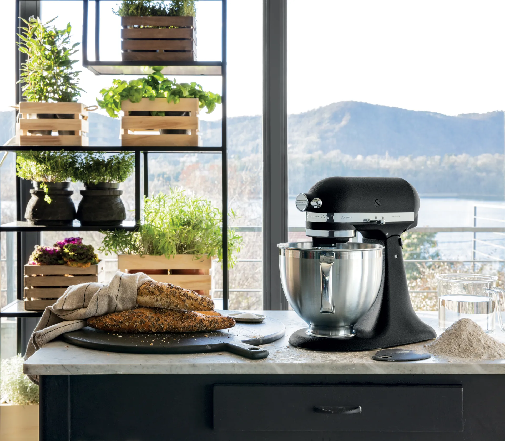 Artisan 5KSM185 Küchenmaschine 4,8 l, Cast iron black KitchenAid