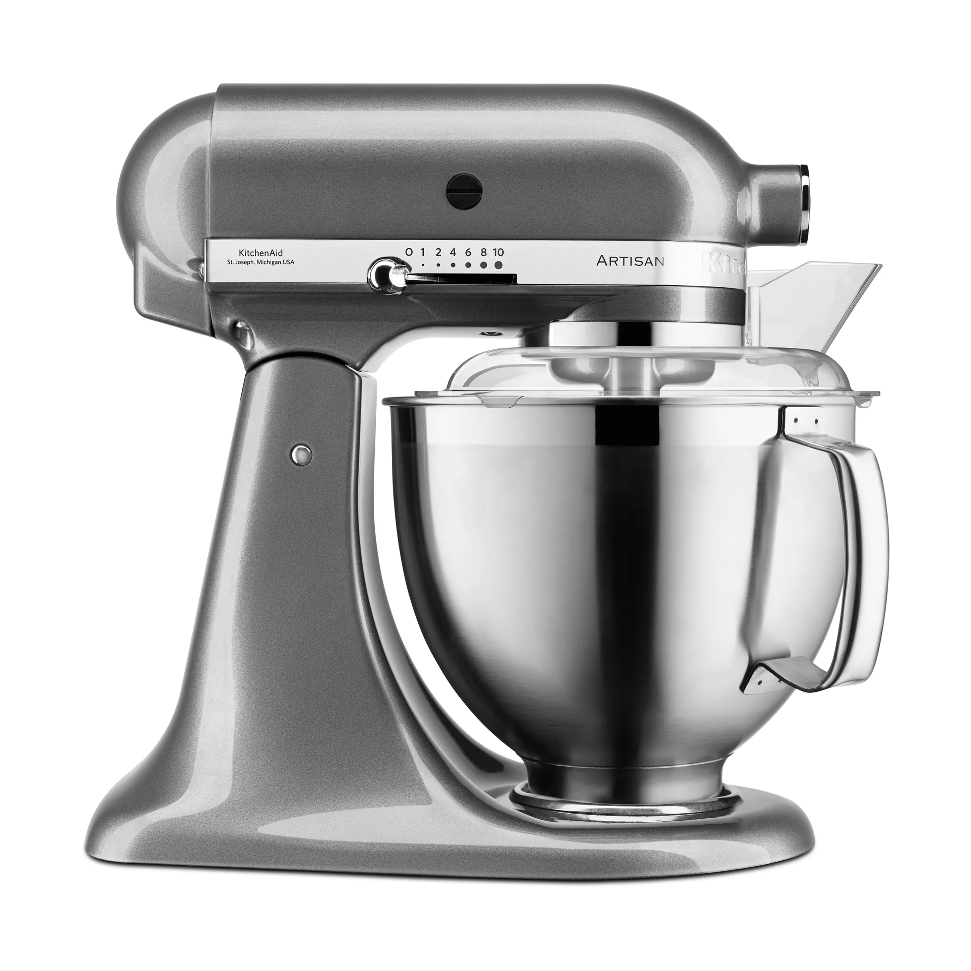 Artisan 5KSM185 Küchenmaschine 4,8 l, Medallion silver KitchenAid