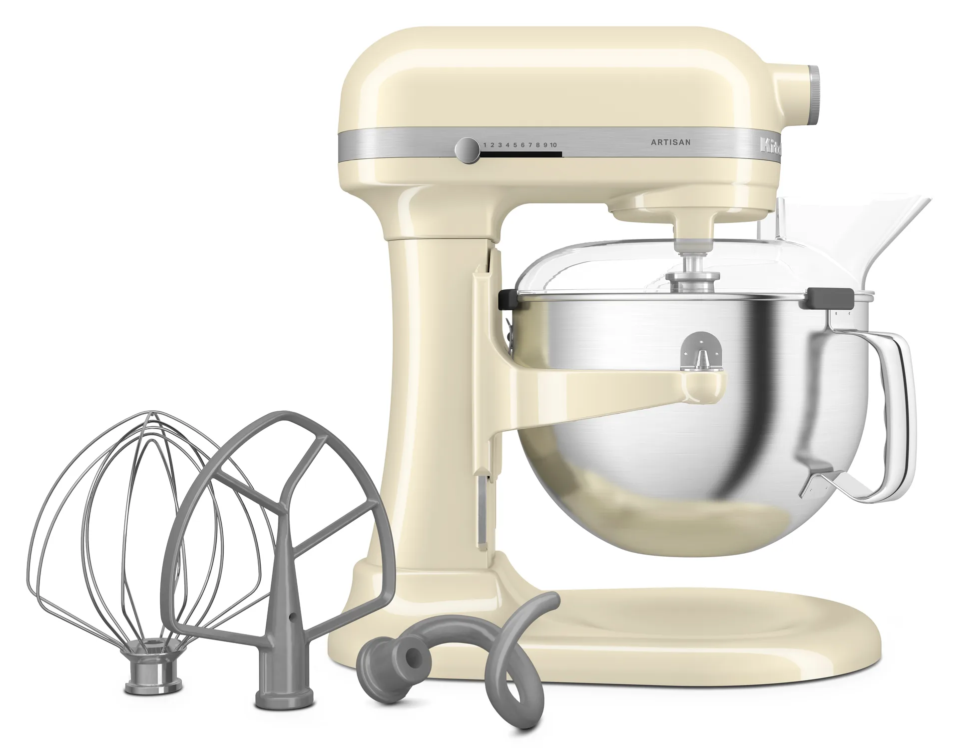 Artisan 5KSM60 Küchenmaschine mit Schwenkarm 5,6 L, Almond cream KitchenAid
