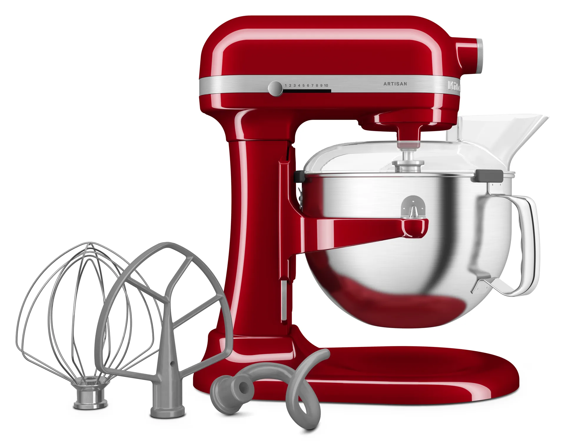 Artisan 5KSM60 Küchenmaschine mit Schwenkarm 5,6 L, Empire red KitchenAid
