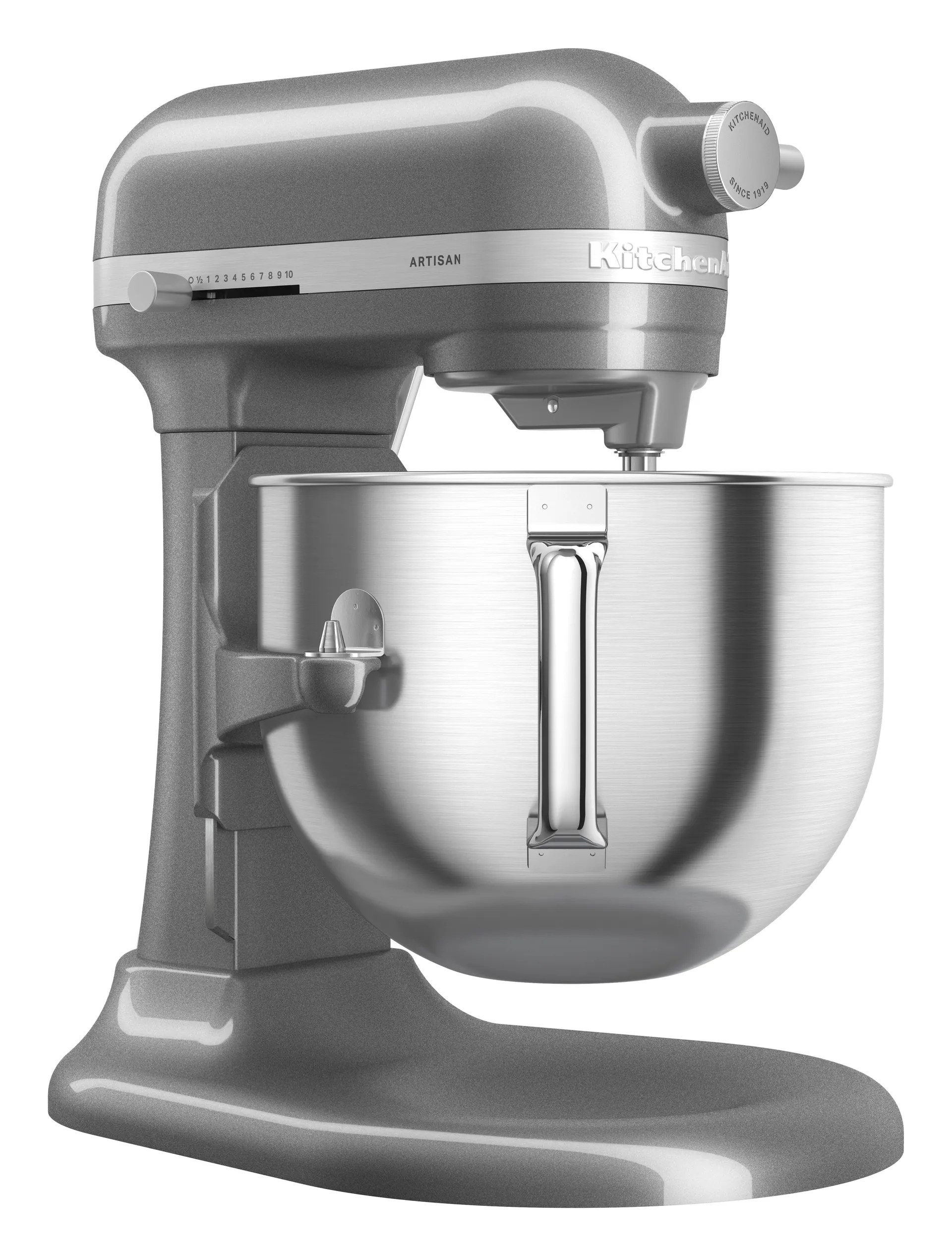 Artisan 5KSM70 Küchenmaschine mit Hebearm 6,6 L, Medallion silver KitchenAid