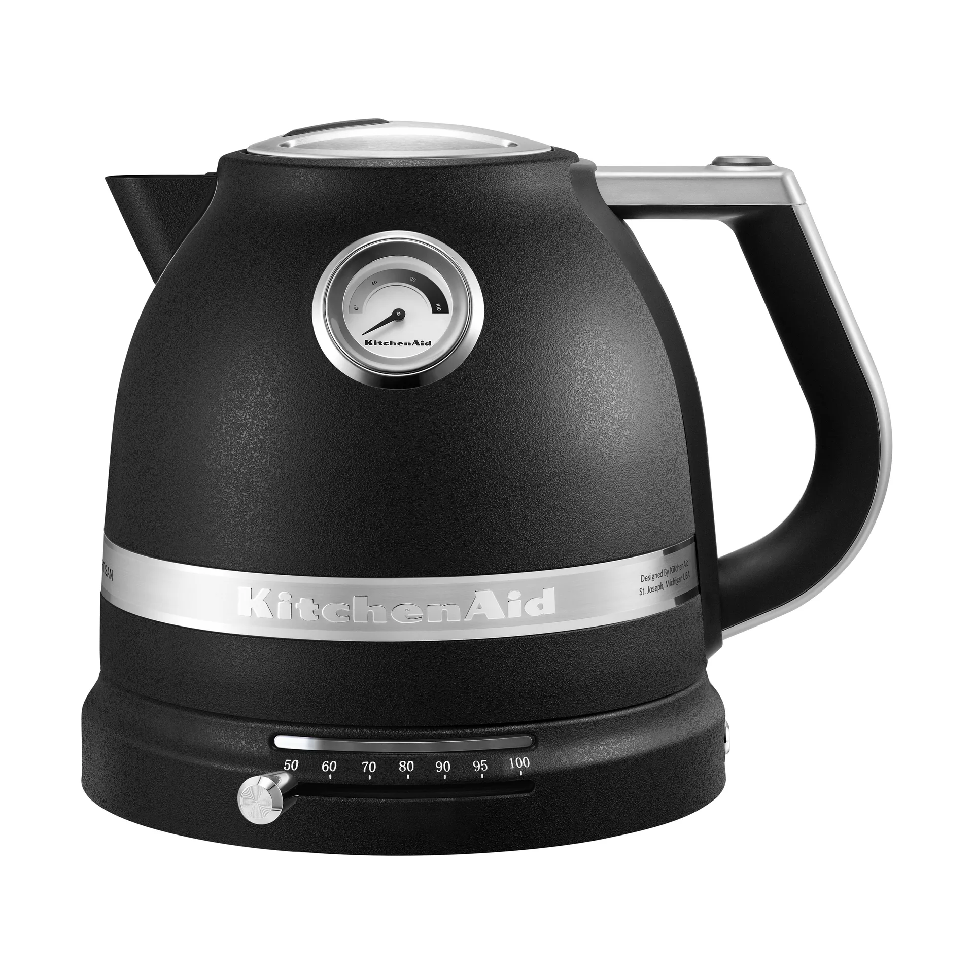Artisan Wasserkocher mit variabler Temperatur 1,5 l, Cast iron black KitchenAid
