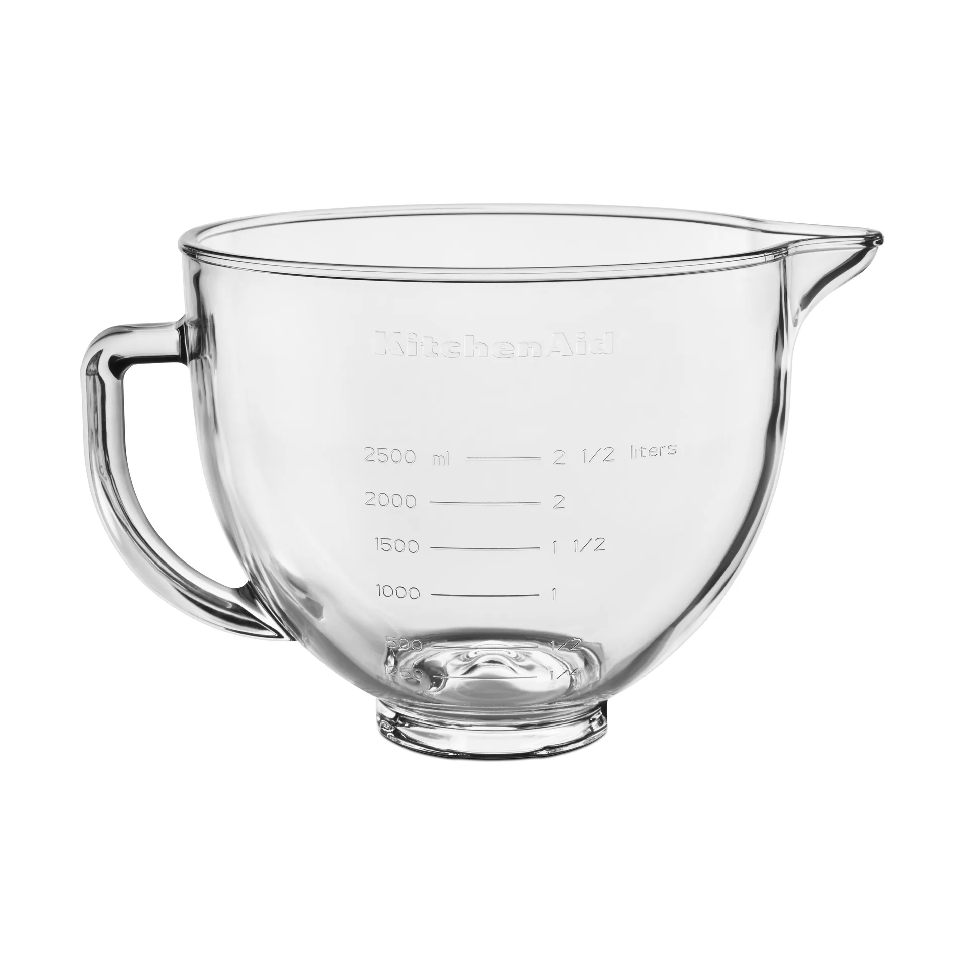 KitchenAid Glasschüssel mit Deckel 4,7 L, Klar KitchenAid